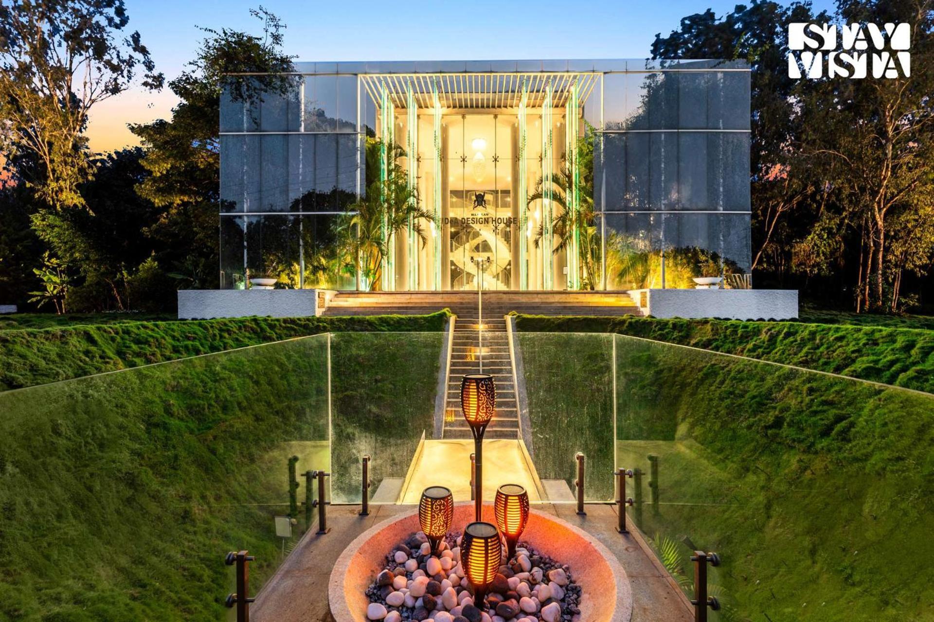 The Crystal Hall India'S Only All Glass Villa Bangalore Exterior photo